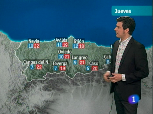 Panorama Regional - El tiempo en la Comunidad de Asturias - 27/04/11