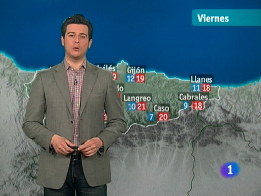 Panorama Regional - El tiempo en la Comunidad de Asturias - 28/04/11