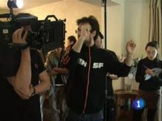 Telediario 1 - 'Rec 3' se rueda en Barcelona