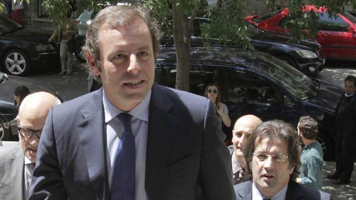 Telediario 1 - El Barça estudia denunciar a Mourinho