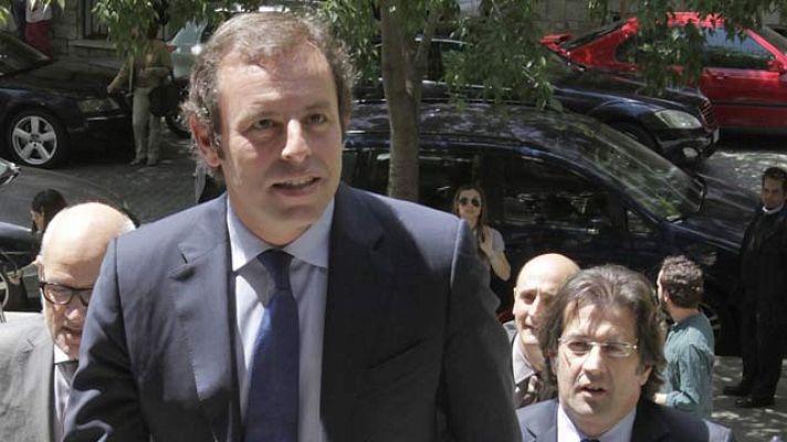 Telediario 1 - El Barça estudia denunciar a Mourinho