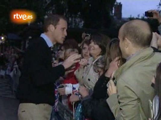 Guillermo, la víspera de su boda