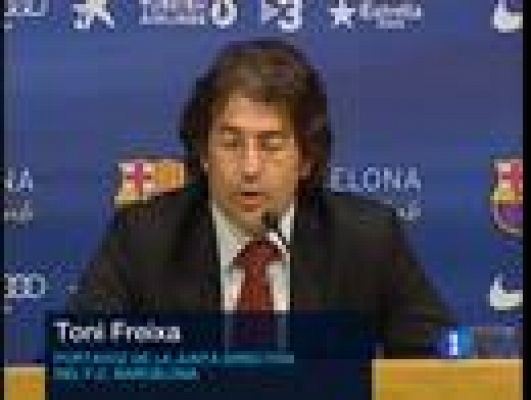 Telediario 1 - El Barça denunciará a Mourinho