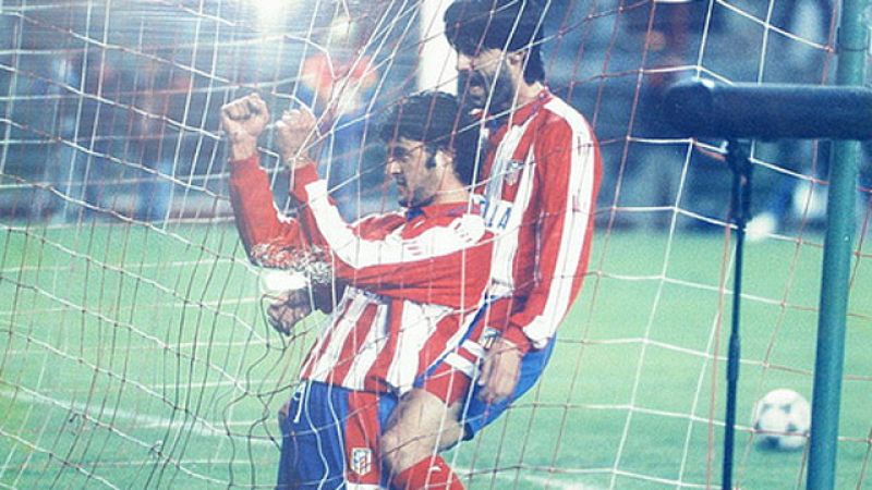  El alirón del Atleti en la Liga de 1996