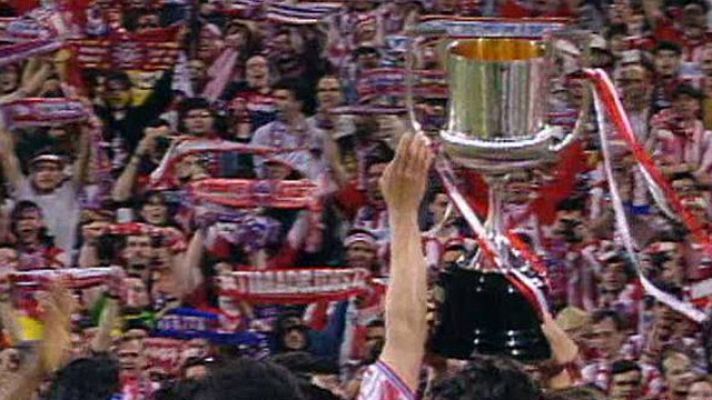 El Atleti gana la Copa de 1996