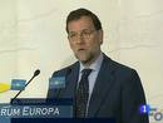 Telediario 1 - Reacciones a los datos del paro