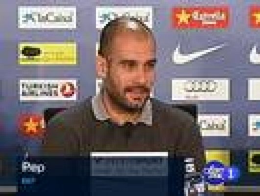Telediario 1 - Guardiola mira de nuevo a la Liga