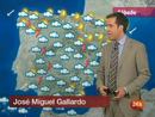 El tiempo - Lluvias fuertes en el interior y en Canarias