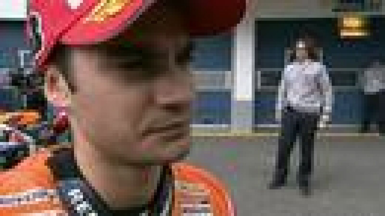 Dani Pedrosa ha hablado para los micrófonos de TVE y ha reconocido que la carrera será larga y el brazo dolerá.