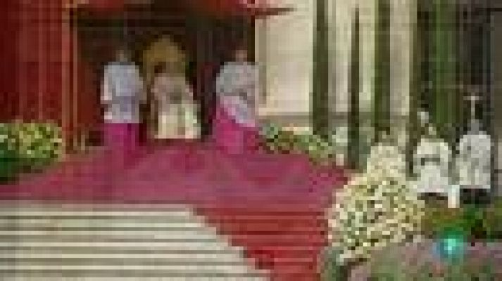  - Momento de la beatificación de Juan Pablo II