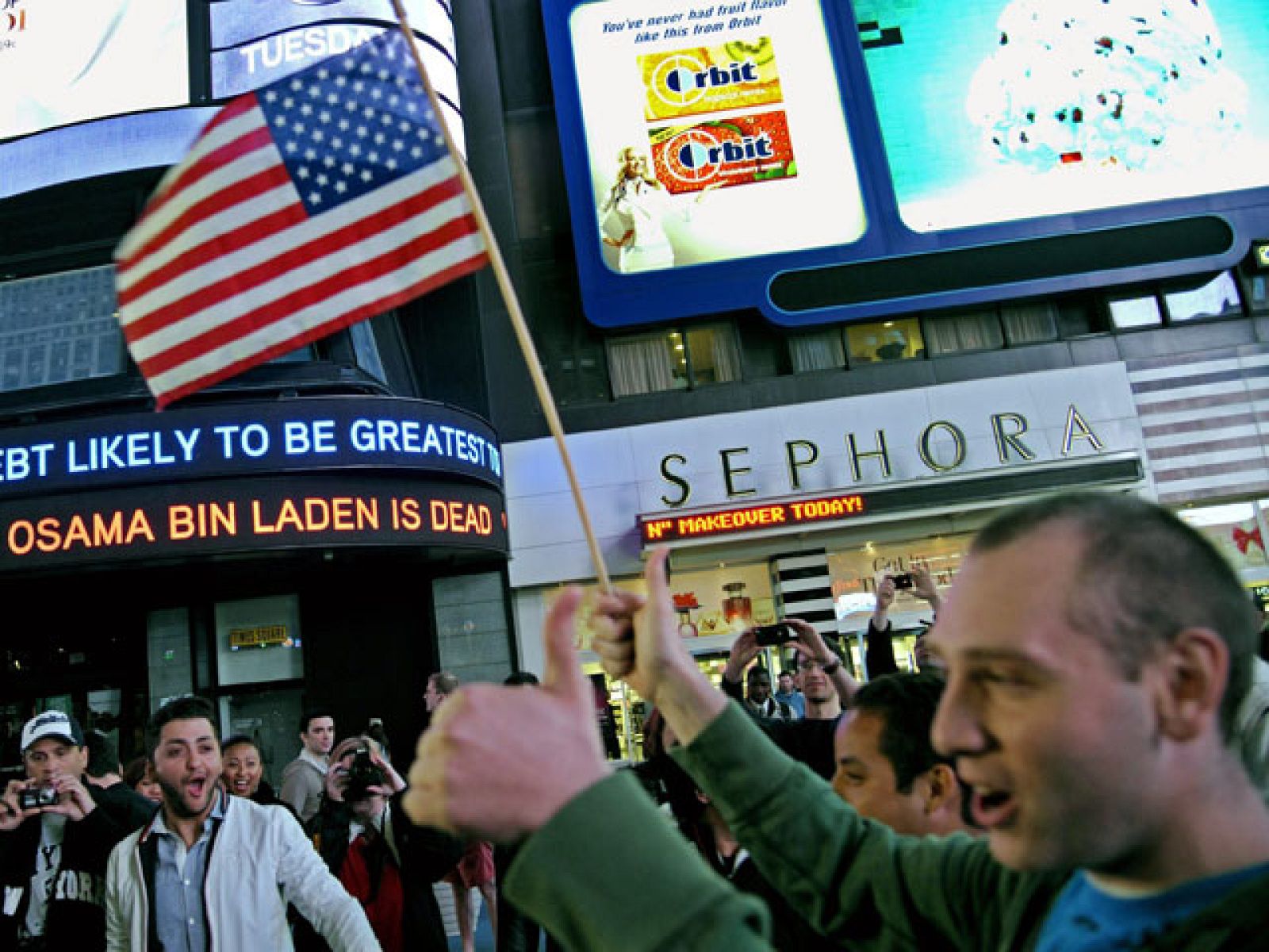 EE.UU. celebra la muerte de Bin Laden mientras se empiezan a conocer detalles de la operación