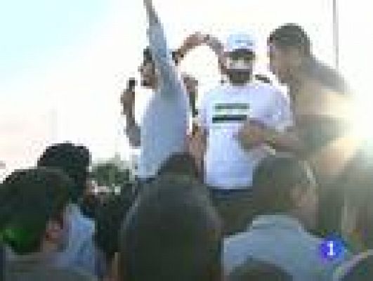 Telediario 1 - Jordania evita el pase de medicinas