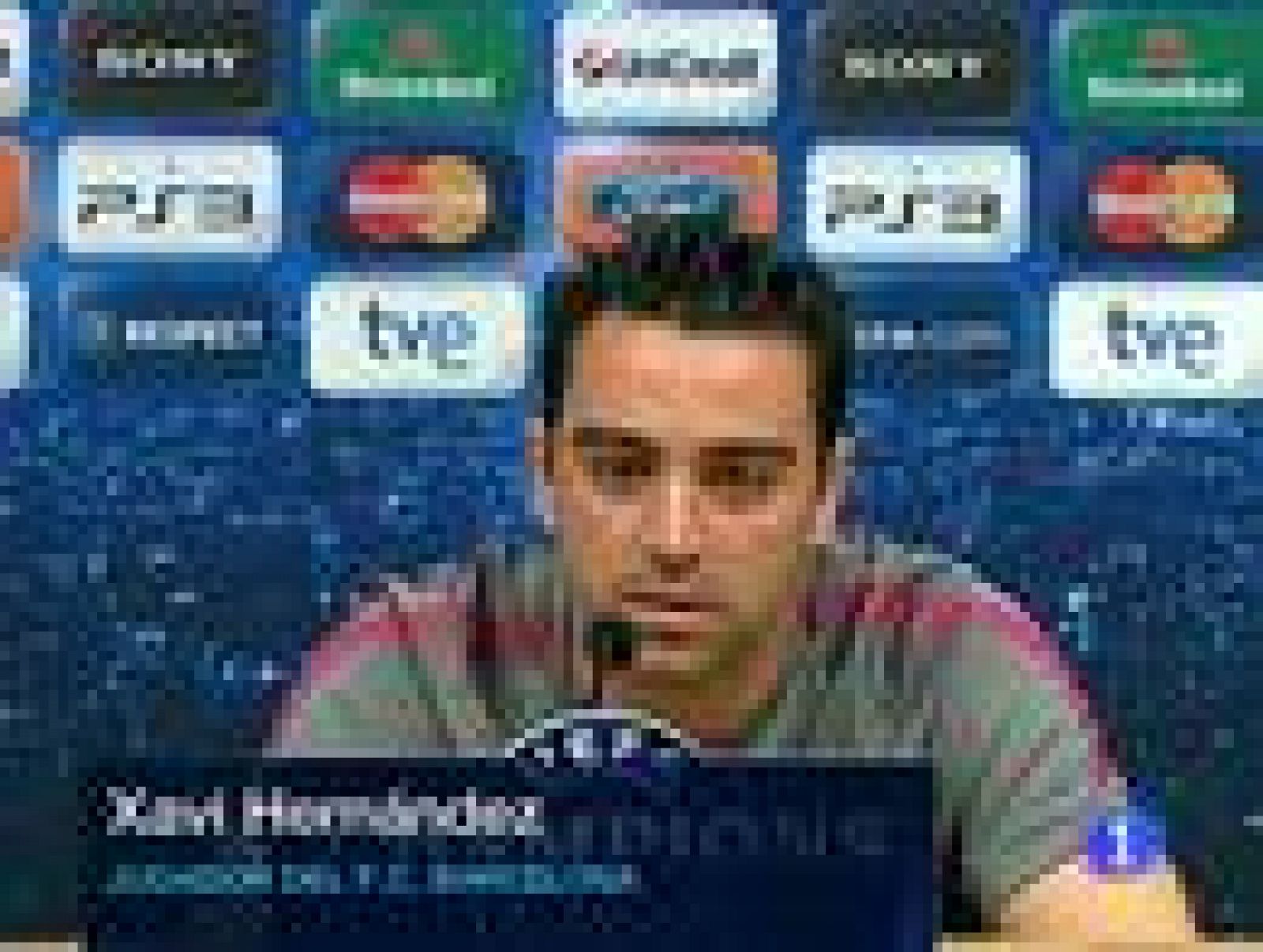 Telediario 1: Xavi:"Lo del Madrid es lamentable" | RTVE Play