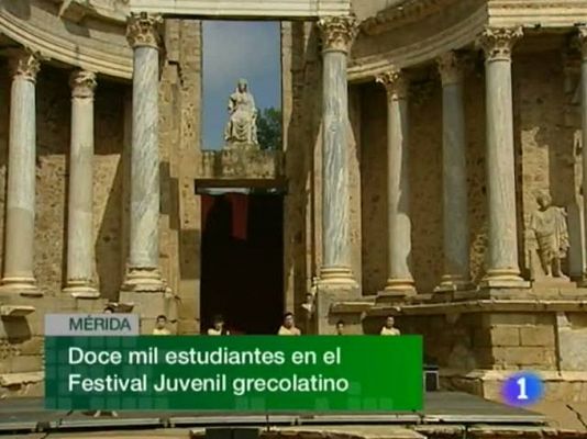 Noticias de Extremadura - La Comunidad de Extremadura en 2'- 03/05/11