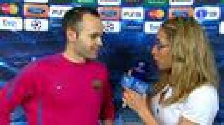 Champions League - Iniesta: "Este es un momento único"