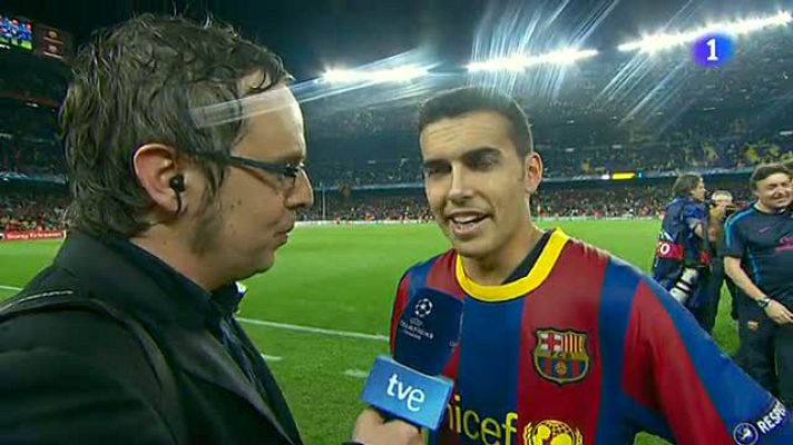 Champions League - Pedro: "Esperamos que se repita la historia del 92"