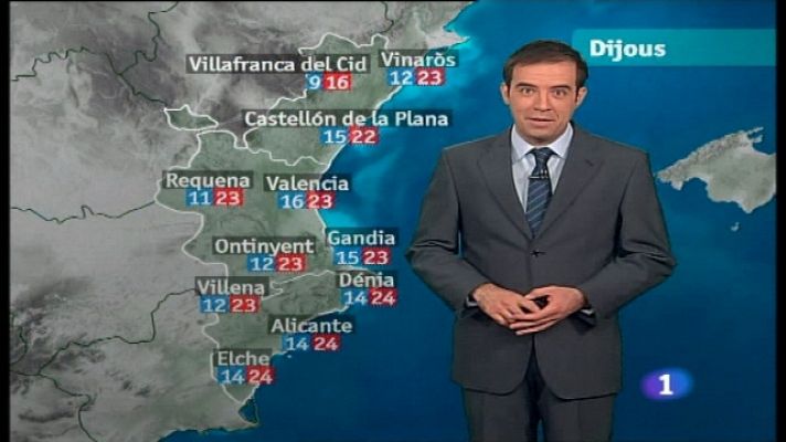 L'informatiu - Comunitat Valenciana - El tiempo en la C. V. - 04/05/11