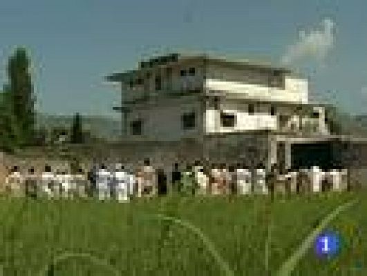 Telediario 1 - Los detalles del escondite de Osama