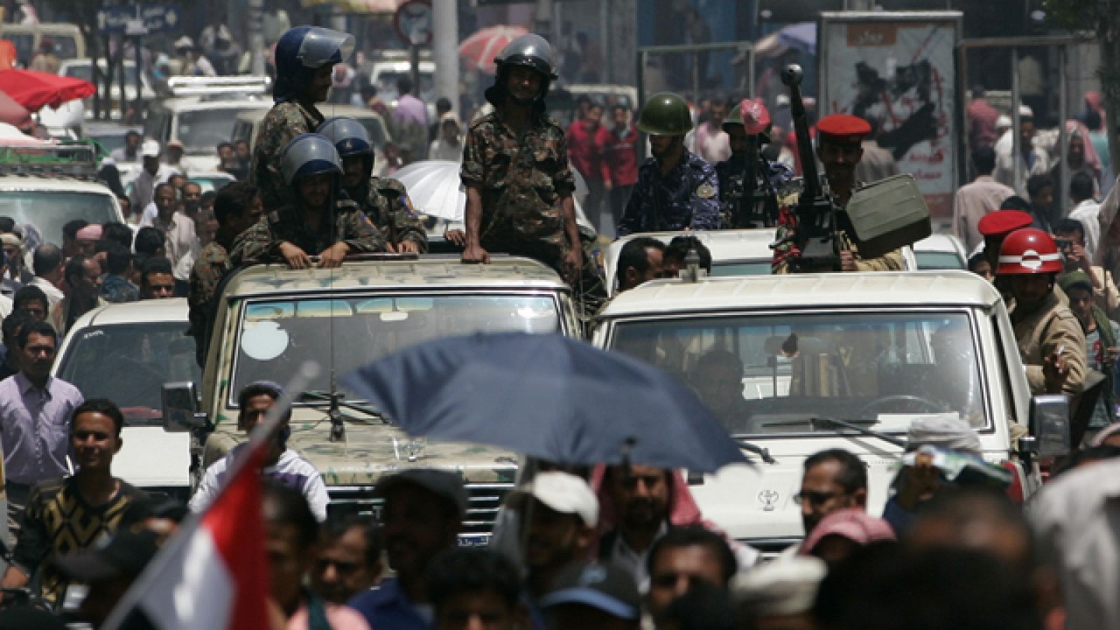 En Yemen, la situación generada por las revueltas ha entrado en punto muerto 