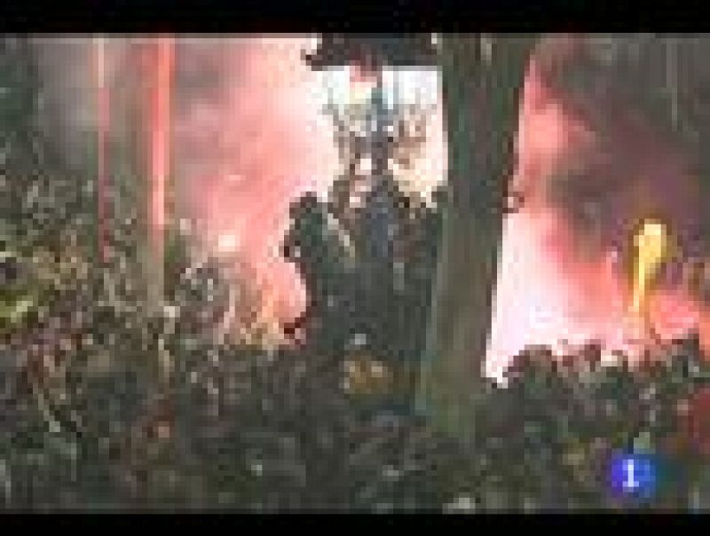 La fiesta culé acabó con detenidos