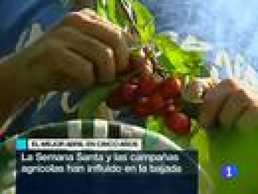 Telediario 1 - Telediario 2 en 4' - 04/05/11