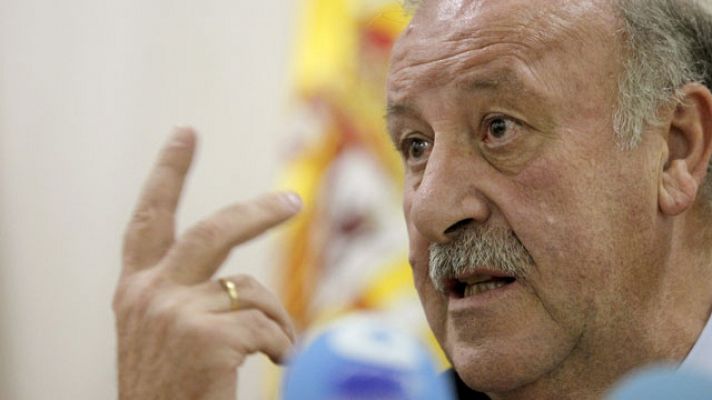 Telediario 1 - Del Bosque quiere una Roja sin piques