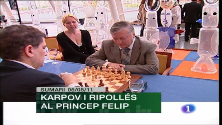 L'informatiu - Comunitat Valenciana - La C. Valenciana en 2' - 05/05/11