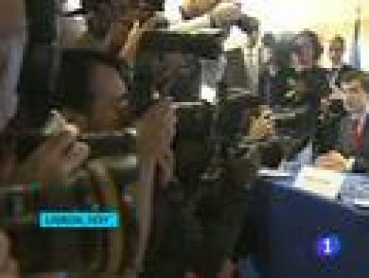 Telediario 1 - Plan de austeridad de Portugal