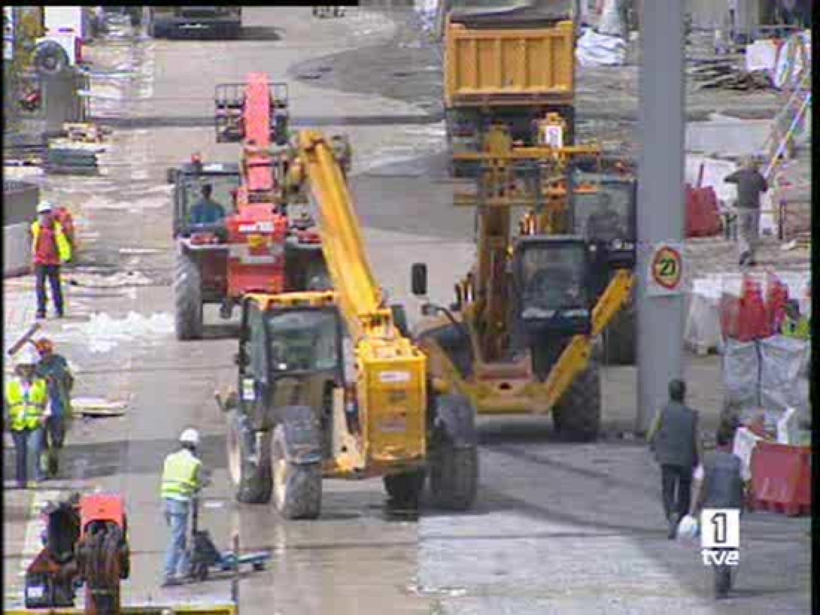 Se aceleran los trabajos en la Expo de Zaragoza | Ver