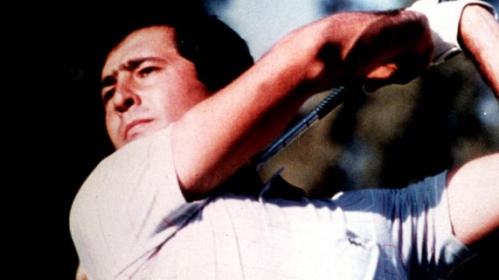 Personajes en el Archivo de RTVE - Un golfista que entrenaba con varas y piedras