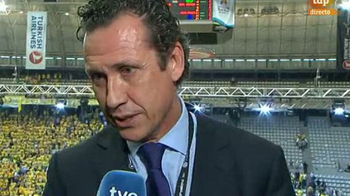 Baloncesto en RTVE - Valdano: "Somos un equipo joven"