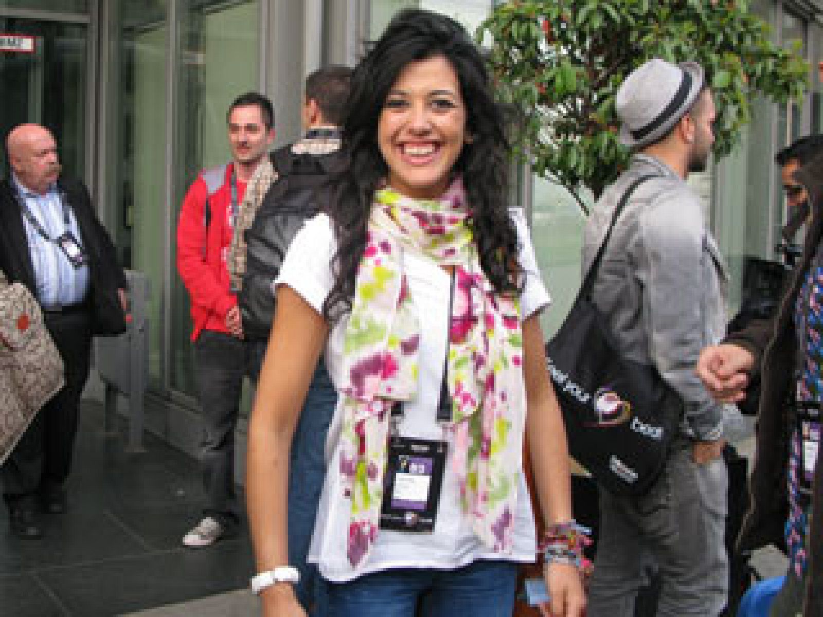 Eurovisión 2011 - Lucía Pérez ya está en Düsseldorf - Eurovisión | Ver
