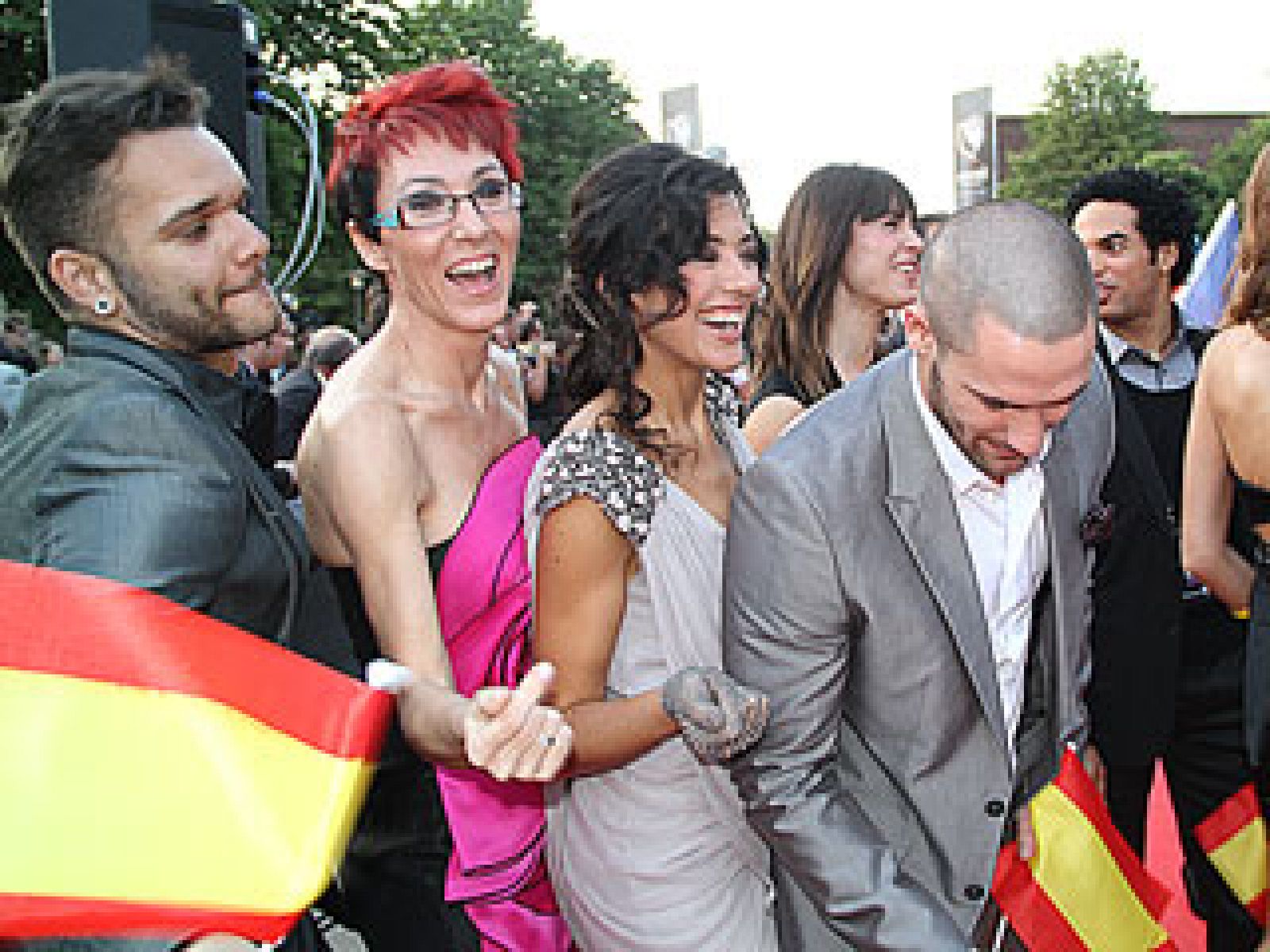  Eurovisión 2011 - Alfombra roja de la fiesta de bienvenida