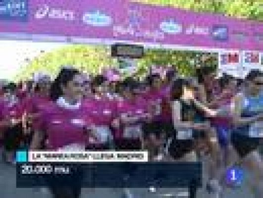 Telediario 1 - Carrera de la mujer