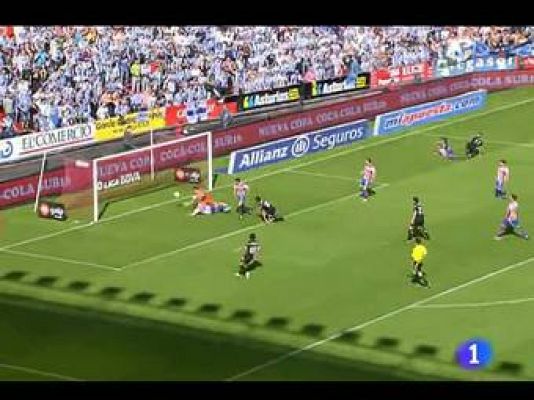 Telediario 1 - Lucha por Europa y por la permanencia en la Liga