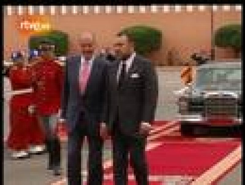 El rey Juan Carlos se reúne con el monarca marroquí Mohamed VI en Marraquech