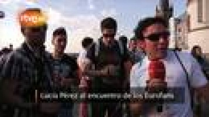 Eurovisión - Los eurofans, con Lucía