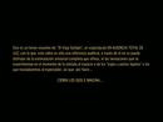  - Teatro en la oscuridad: 'El viaje soñado'