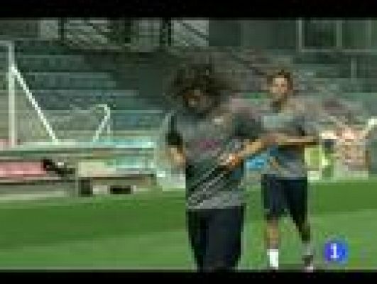 Telediario 1 - El Barça ansía el alirón liguero
