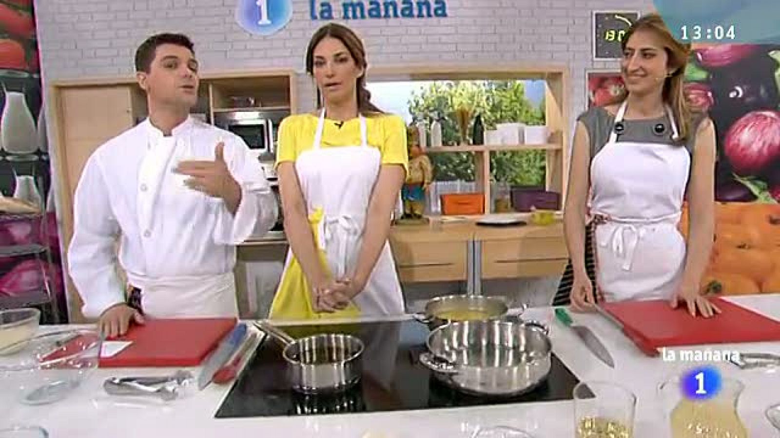 RTVE Cocina: Buñuelos de pescadilla con salsa  | RTVE Play