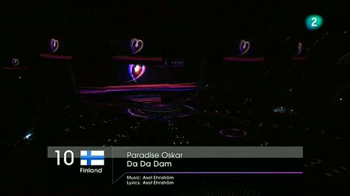 Eurovisión - 1ª Semifinal: Finlandia