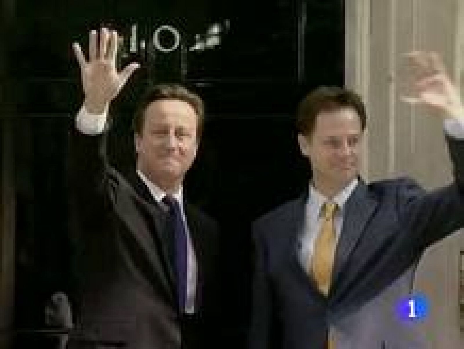 Telediario 1: David Cameron cumple un año  | RTVE Play