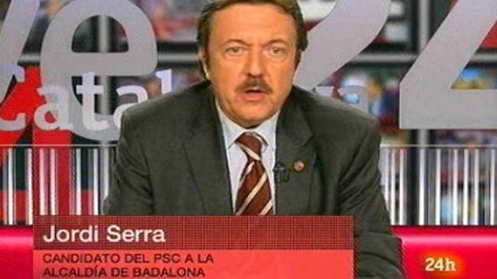 Entrevistes electorals Canal 24 horas - Jordi Sierra