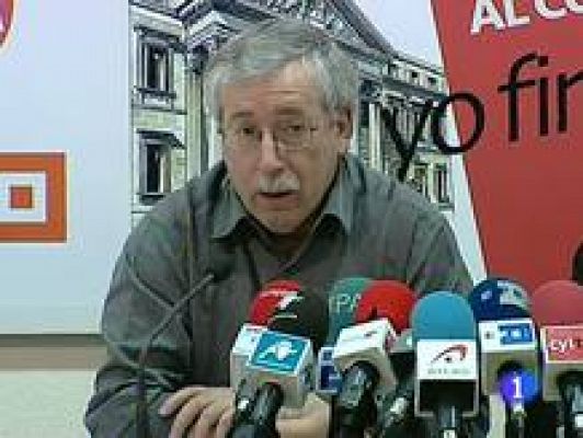 Telediario 1 - Los sindicatos solidarios con Lorca