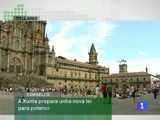 Telexornal - Galicia - Telexornal. Informativo territorial de Galicia en 2' - 12/05/11