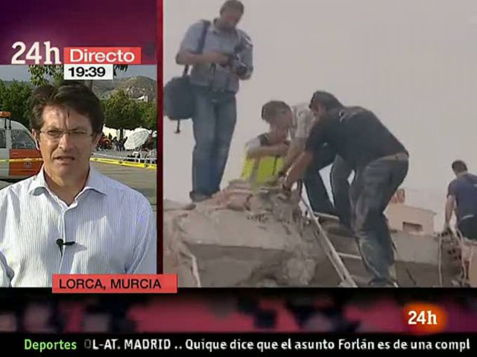 El alcalde de Lorca, Francisco Jódar, ha señalado la pérdida de vidas, de nueve personas fallecidas, como la "más lamentable". Cruz Roja y la Unidad Militar de Emergencias han habilitado campamentos para que las personas que se han quedado sin casa