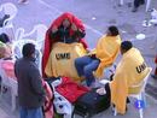 Telediario 1 - Campamentos en Lorca