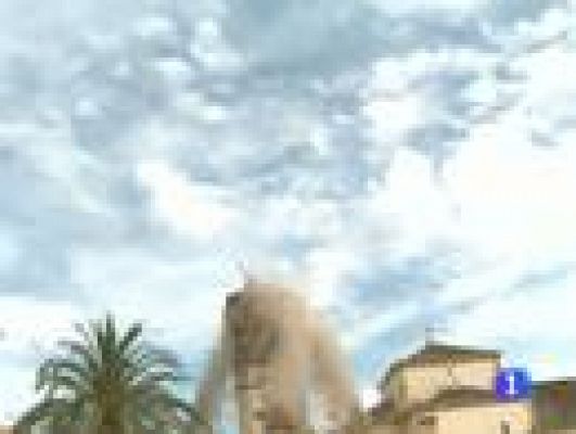 Telediario 1 - Daños en el patrimonio de Lorca