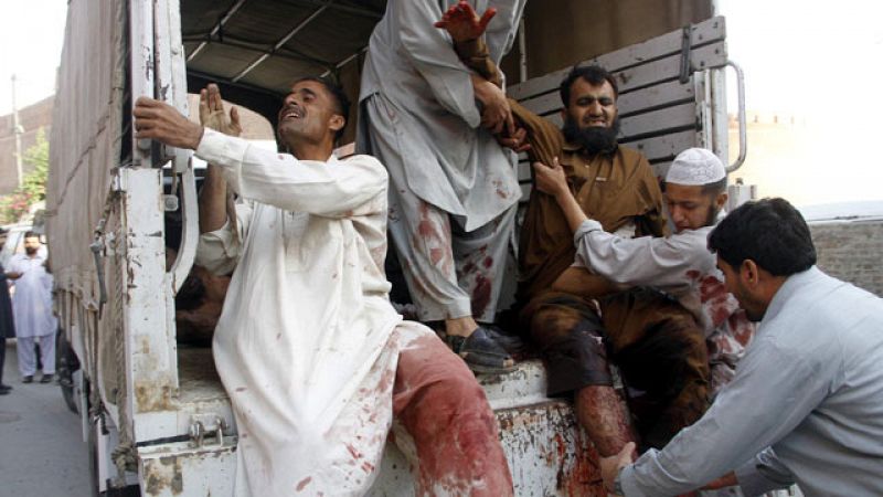 Al menos 80 muertos en un atentado en Pakistán por la muerte de Bin Laden