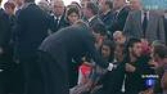  - Los Príncipes de Asturias asisten al funeral por las víctimas del terremoto